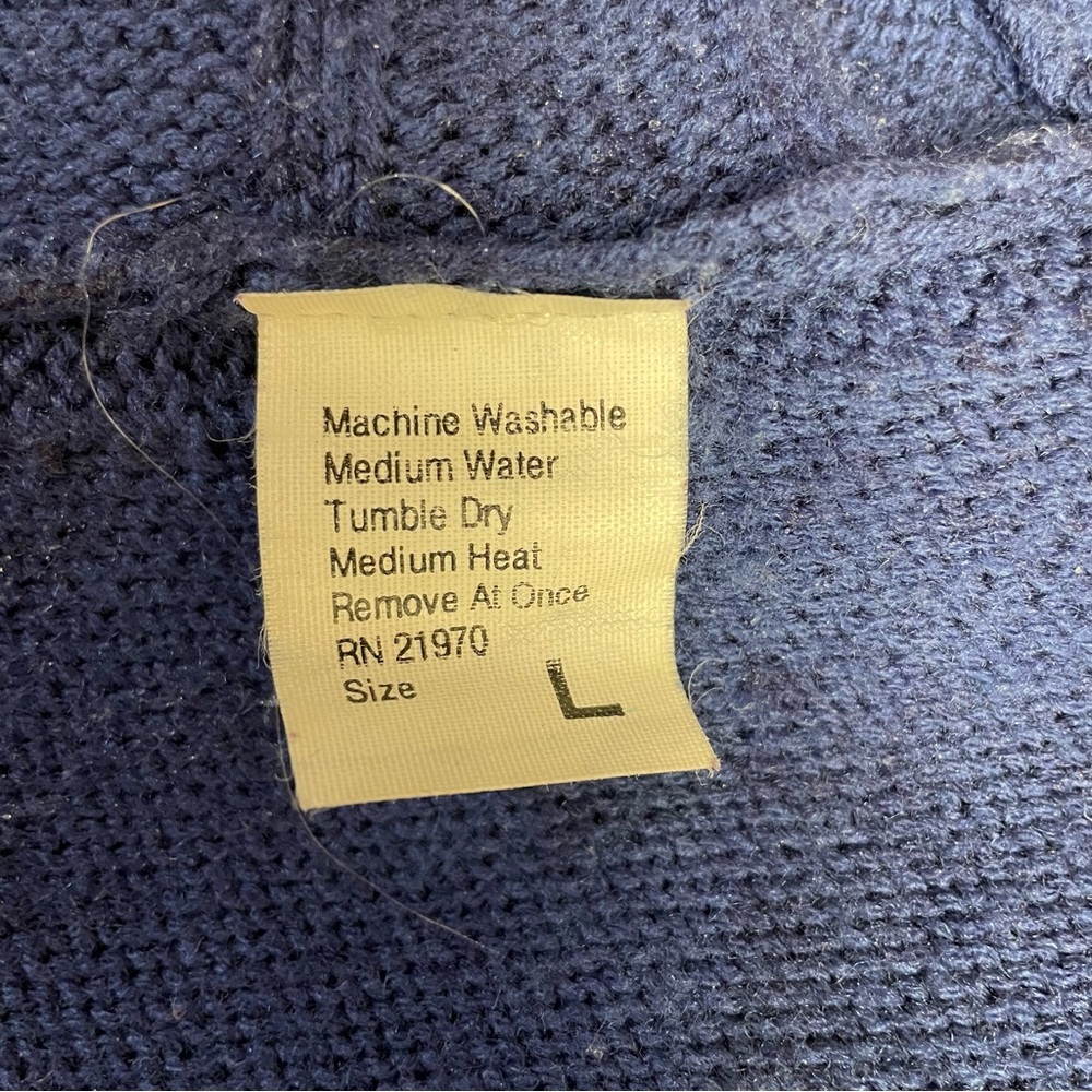 Grand Slam Vintage Cable Knit Sweater Vest - Picture 2 of 7